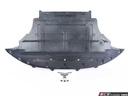 ES#2739716 - 8R1863821DKT - Front Belly Pan Kit - Front Section - Reduces noise and protects your undercarriage - includes installation hardware - Genuine Volkswagen Audi - Audi