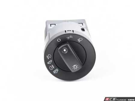ES#2849036 - 8E0941531C5PR - Headlight Switch - Rear Fog Compatible - Black - For vehicles without Coming Home - URO - Audi