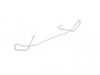 ES#59597 - 34111512715 - Retainer Clip - Front - Metal spring wire on the outside of the caliper - Genuine MINI - MINI