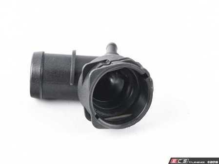 ES#3463128 - 3C0122291 - Radiator Coupler - Upper - Coupler that connects the upper radiator hose to the radiator - Hudson - Audi Volkswagen