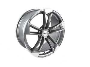 ES#3569985 - MB10KT - 18" Style MB10 Wheels - Set Of Four - (NO LONGER AVAILABLE) - 18x8 ET45 5x112 57.1CB - Gunmetal/Machined Face - Alzor - 