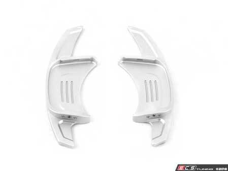 ES#3536625 - PGT002S - Leyo Billet Paddle Shifter Extensions - Silver - High Performance Billet 6061 T6 Aluminum paddle extensions - LEYO - Volkswagen