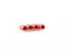 ES#3170905 - 4PCREDVSSPIKES - Spike Valve Stem Caps - Red - Lightweight anodized spike valve stem caps measuring 1.25" high! - Sickspeed - BMW Volkswagen MINI