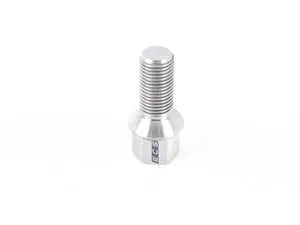 Titanium Ball Seat Wheel Bolt - 14x1.5x27mm - Priced Each