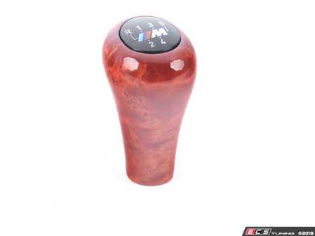 ES#47033 - 25112423689 - Wood Shift Knob - 5-Speed - Birke Rot - Genuine BMW - BMW