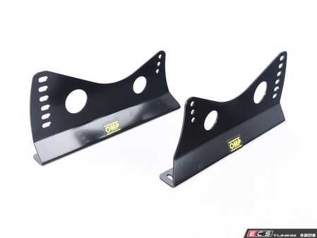 ES#3192056 - HC/731E - Steel tall brackets | Black - Mount your OMP racing seat with confidence! - OMP - BMW MINI