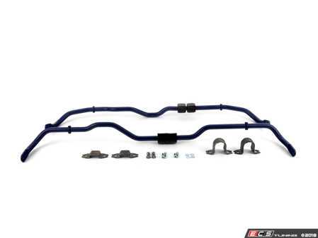 ES#3536882 - 72102-2 -  Performance Front & Rear Sway Bar Kit - Includes front adjustable (24mm) and rear (22mm) adjustable sway bars with required bushings - H&R - Audi