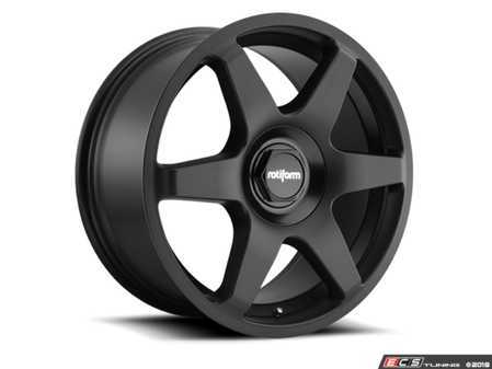 ES#3570148 - r113188514KT1 -  18" SIX - Set Of Four - (NO LONGER AVAILABLE) - 18"x8.5", ET35, 5x112/5x100 - Matte Black - Rotiform - 