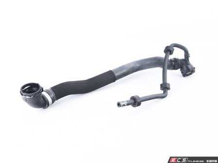 ES#2529060 - 3C0122101GE - Radiator Hose - Upper - Connects the radiator to the thermostat housing - Genuine Volkswagen Audi - Volkswagen