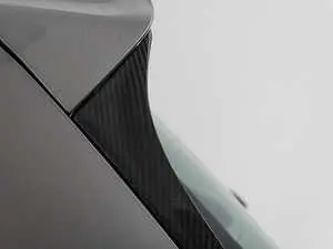  Carbon Fiber Hatch Spoiler Side Blades - Set