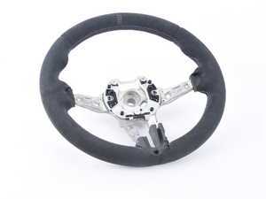 ES#3533041 - 32308074914 - Alcantara M Sport Steering Wheel - Add race inspired look and feel to your interior - Genuine BMW - BMW