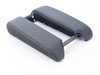 ES#86806 - 51168213881 - E39 Front Split Armrest Lid - Leather - Schwarz Montana with phone cradle - Genuine BMW - BMW