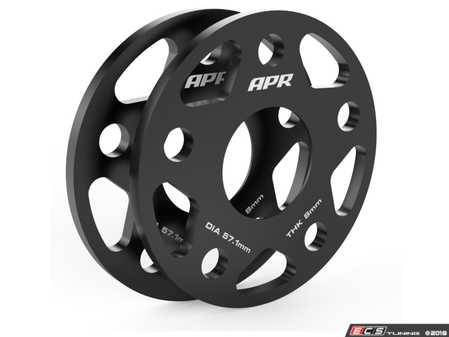 ES#3570110 - MS100155 - Wheel Spacer Kit - 8mm (1 Pair)  - 8mm spacers to perfectly dial in your stance or clear your big brake kit! - APR - Audi Volkswagen