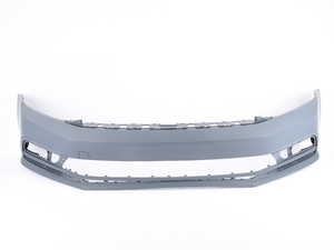 ES#3423644 - 5C6807217AGGRU - Front Bumper Cover - Primed - Restore exterior beauty - Genuine Volkswagen Audi - Volkswagen