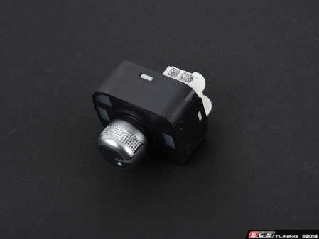 ES#2725618 - 8V0959565D - Mirror Switch - Chrome - Controls the side power mirrors - Genuine Volkswagen Audi - Audi