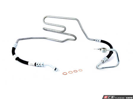 ES#3420797 - 8N0422893AA - Power Steering Pressure Hose - (NO LONGER AVAILABLE) - Connects the power steering pump to the rack - Omega - 