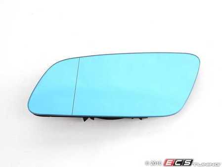 ES#3603 - 8D0857535E - Heated Blind Spot Mirror - Left - (NO LONGER AVAILABLE) - Split mirror to help you merge with confidence - Genuine European Volkswagen Audi - 