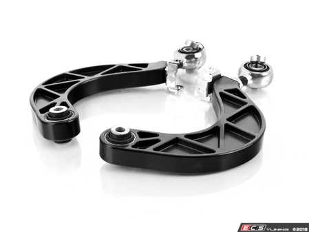 ES#3490982 - 034-401-1053 - Adjustable Rear Upper Control Arms - Density Line - Updated Billet aluminum constructed, black anodized control arms - 034Motorsport - Audi Volkswagen