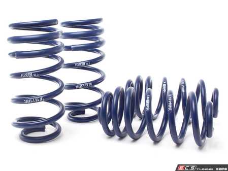ES#3570744 - 28693-1 - Sport Spring Set - Unrivaled comfort and performance - Approximate lowering of .80" front and rear - H&R - Audi