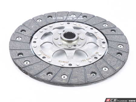 ES#3221356 - 881864999961 - Sachs Performance Clutch Disc - Organic - Full-face rigid clutch disc with organic facings - For higher torque and horsepower applications - SACHS Performance - Audi