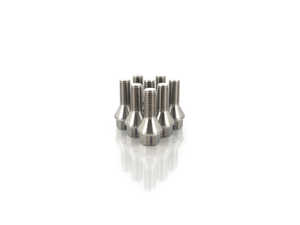 ES#3570239 - 025384ecs04-0108 - Titanium Conical Seat Wheel Bolt - 12x1.5x26mm - Set Of 8 - Lightweight, corrosion resistant, high performance lug bolts - ECS - BMW Volkswagen MINI