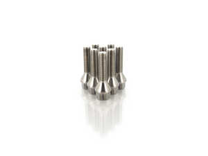 ES#3570243 - 025384ecs04-0308 - Titanium Conical Seat Wheel Bolt - 12x1.5x40mm - Set Of 8 - Lightweight, corrosion resistant, high performance lug bolts - ECS - BMW Volkswagen MINI