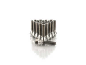 ES#3570278 - 025384ecs05-0521 - Titanium Conical Seat Wheel Bolt - 14x1.25x50mm - Set Of 20 - Lightweight, corrosion resistant, high performance lug bolt - ECS - BMW MINI