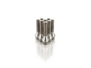ES#3570246 - 025384ecs04-0408 - Titanium Conical Seat Wheel Bolt - 12x1.5x45mm - Set Of 8 - Lightweight, corrosion resistant, high performance lug bolts - ECS - BMW Volkswagen MINI