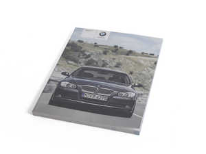 ES#12860 - 01410014252 - E90 Owners Manual - 2008 - For vehicles with out I drive - Genuine BMW - BMW