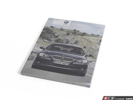 ES#12860 - 01410014252 - E90 Owners Manual - 2008 - For vehicles with out I drive - Genuine BMW - BMW