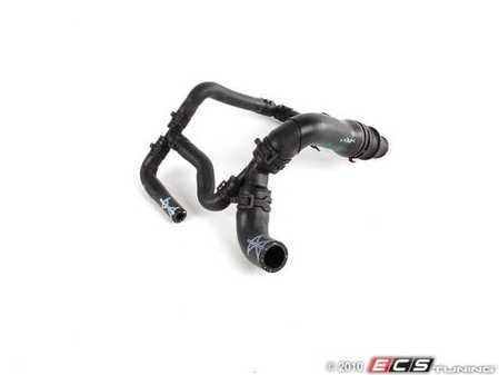 ES#307284 - 1J0122157DN - Coolant Hose - Runs from the throttle body to multiple points in the cooling system - Genuine Volkswagen Audi - Volkswagen