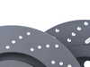 ES#522209 - GD819 - Front GD Sport Rotors - Pair (280x22) - Upgrade to a slotted/dimpled rotor for improved braking - EBC - Volkswagen