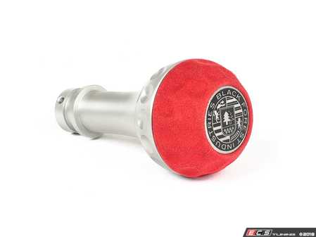 ES#3575903 - GSBRU - BFI Heavy Weight Golf Ball Shift Knob - Red Alcantara - Weighing in at approximately 235 grams, the added inertial mass makes shifting effort substantially less while speeding up the process at the same time. - Black Forest Industries - Audi Volkswagen