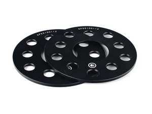 ES#3575931 - SP55100112GB - BFI Wheel Spacers - 5mm (Pair) - Exclusively built for your 57.1mm centerbore VW/Audi. Anodized Black - Black Forest Industries - Audi Volkswagen
