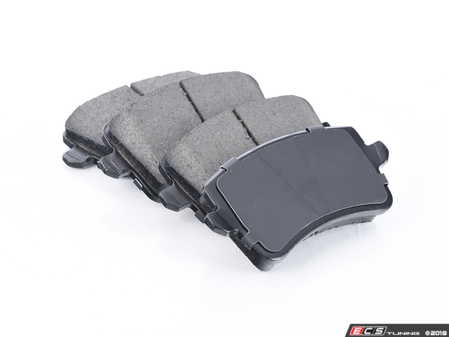 ES#3226543 - 105.13861 - Posi Quiet Ceramic Rear Brake Pad Set - Ceramic pads for the lowest dust. Includes shims. - Centric - Audi