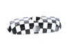 ES#2714953 - 51162353713 - Checkered Flag Cover Rearview Mirror - Attaches to the back of the center mirror : alarm system. Manual dip. - Genuine MINI - MINI