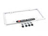ES#473369 - ZAW355030 - Audi Sport License Plate Frame - Chrome - (NO LONGER AVAILABLE) - Chrome plate frame featuring the Audi Sport logo - Genuine Volkswagen Audi - 