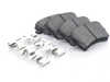 ES#3226543 - 105.13861 - Posi Quiet Ceramic Rear Brake Pad Set - Ceramic pads for the lowest dust. Includes shims. - Centric - Audi