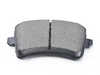 ES#3226543 - 105.13861 - Posi Quiet Ceramic Rear Brake Pad Set - Ceramic pads for the lowest dust. Includes shims. - Centric - Audi
