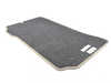 ES#3388744 - 2046802148658P90 - Carpeted Floor Mat Set - Cashmere Beige - Velour With 'Mercedes-Benz' Badge - Genuine Mercedes Benz - Mercedes Benz