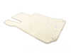ES#3388744 - 2046802148658P90 - Carpeted Floor Mat Set - Cashmere Beige - Velour With 'Mercedes-Benz' Badge - Genuine Mercedes Benz - Mercedes Benz