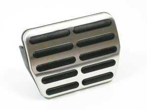 ES#6900 - 1K07231314J4 - Brake Pedal Cap - Brushed Aluminuim - Upgrade your interior look - Genuine Volkswagen Audi - Audi Volkswagen