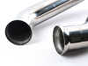 ES#2858001 - MRABEBE90M34DBT - Megan Axle Back Exhaust  - 2.5" stainless exhaust with quad 3" blue titanium tips - Megan Racing - BMW