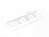 ES#165920 - 61138389828 - LABEL - Genuine BMW - BMW