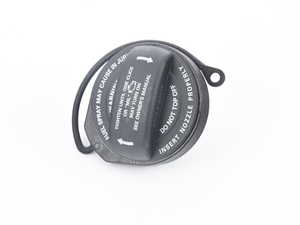 ES#2554043 - 5N0201550F - Gas Cap - Includes seal ring and retaining strap - Genuine Volkswagen Audi - Audi Volkswagen