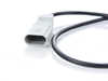 ES#2895019 - 07K905377B - Knock Sensor - 660mm - Transmits engine data to ECU to adjust timing incase of pre-ignition. Grey sensor, 660mm in length - Vemo - Volkswagen