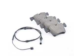 ES#3475108 - 34112456867 - Brake Pad Service Kit - Front - Everything you need to replace your brake pads - Genuine BMW - BMW