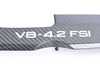 ES#284486 - 079103950A - Engine Cover - Front - (NO LONGER AVAILABLE) - Featuring the "V8-4.2 FSI" Logo - Genuine Volkswagen Audi - 