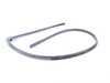 ES#91276 - 51228157879 - Rear upper door seal - left - Runs along the top of the rear window frame - Genuine BMW - BMW
