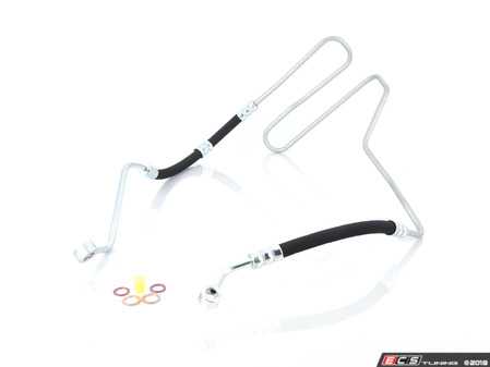 ES#3130138 - 1C0422893H - Power Steering Hose - Connects pump to gear - Gates - Volkswagen